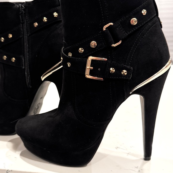 GBG Los Angeles Black Deeka Platform Stiletto Ankle Boots Women’s Size 8.5 NWOT - Picture 6 of 12